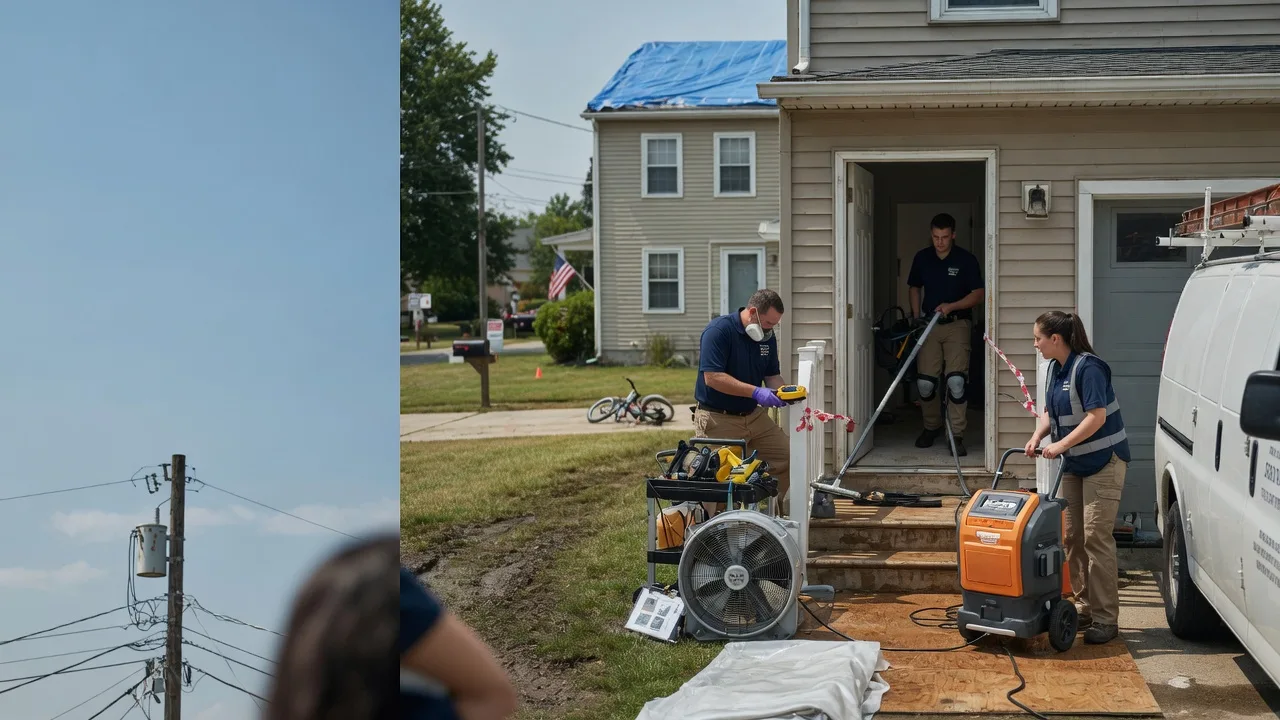 Water Damage Repair in Coldwater, OH near me